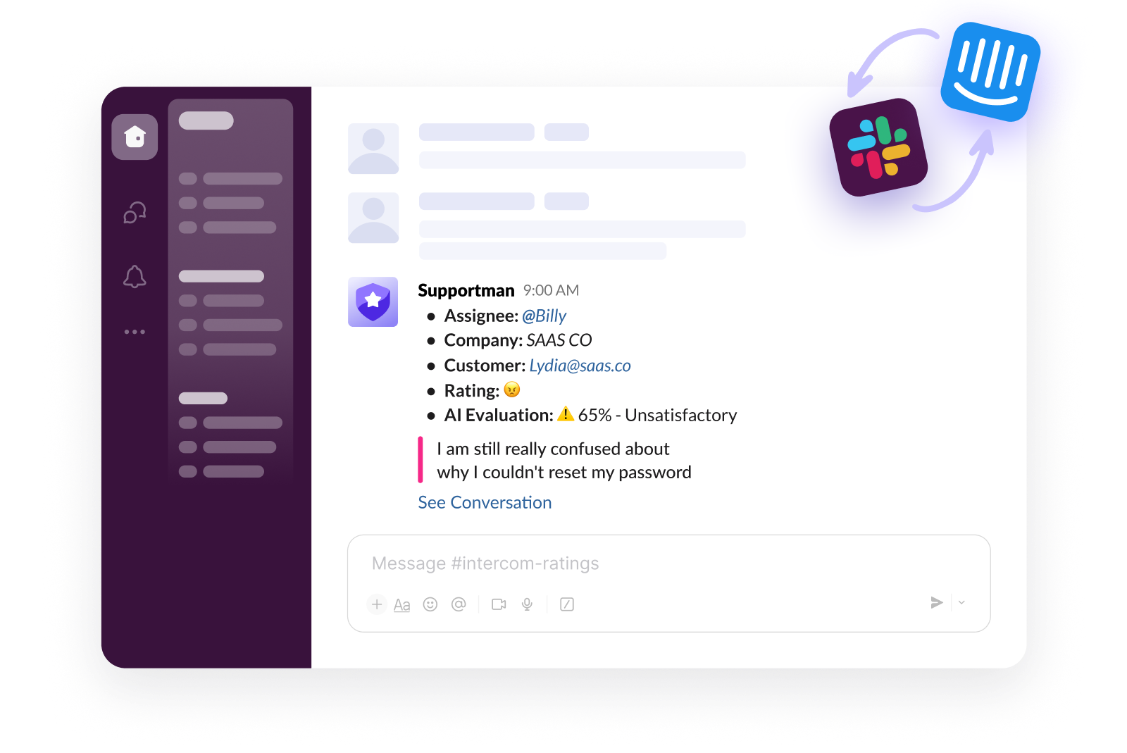 AI Quality Assurance Tools for Intercom - Right in Slack